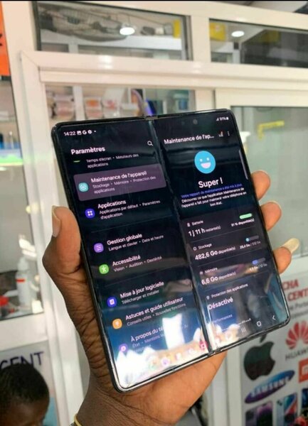 Smartphone pliable moderne