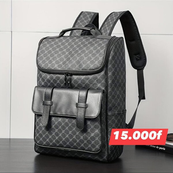 Sac à dos élégant en cuir