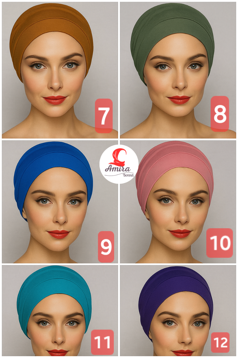 Turban femme élégant Amira