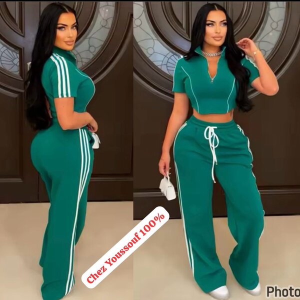 Ensemble survêtement et crop top