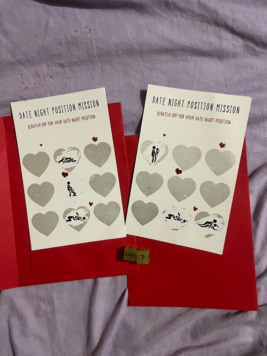 Carte à Gratter Mission Romantique