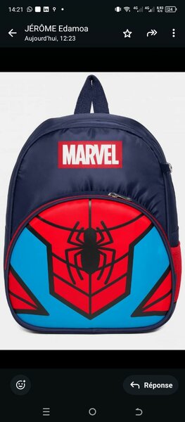 Sac à dos Marvel Spiderman