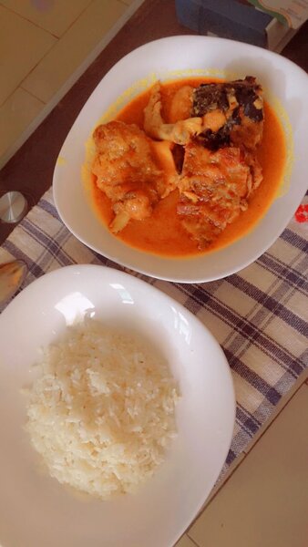 Soups accompagner de riz