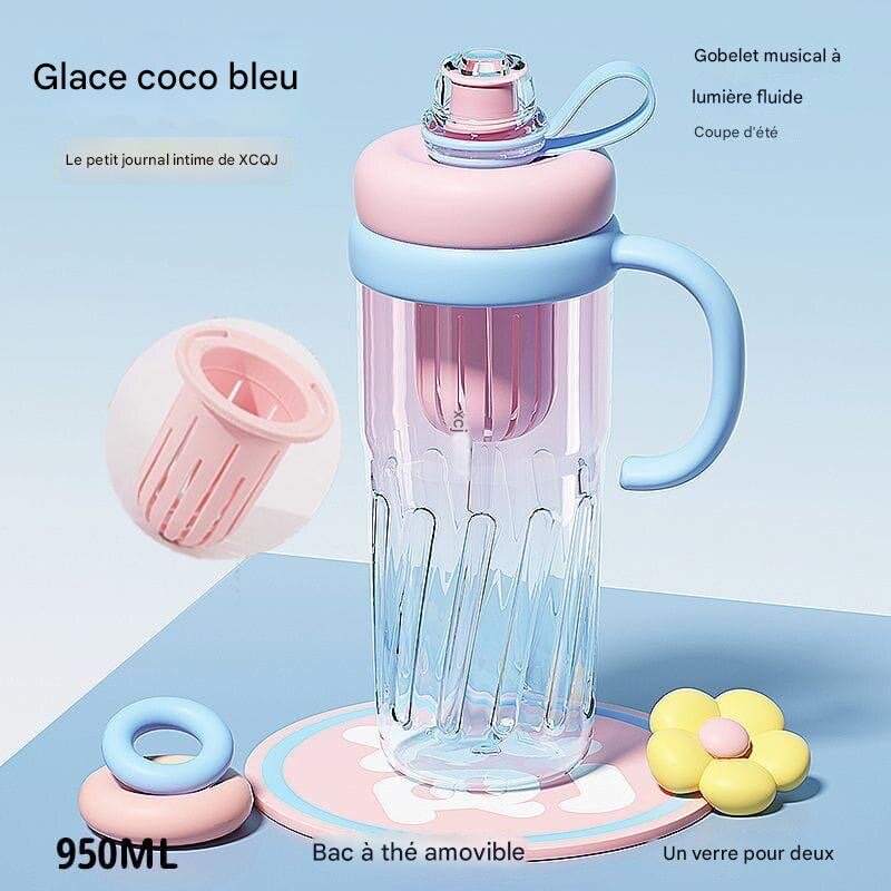 Gourde infuseur 950ML colorée