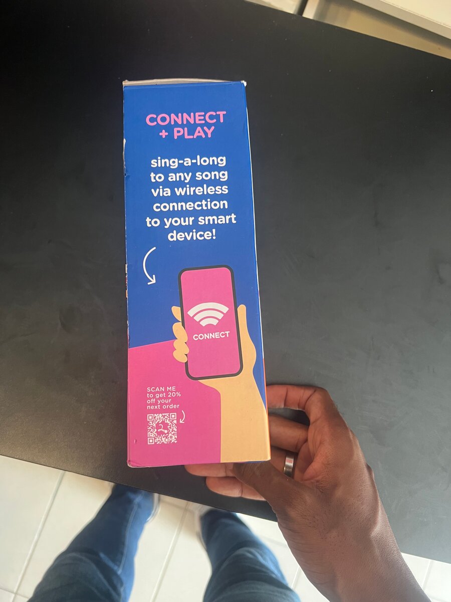 Microphone Karaoké Enfant Bluetooth