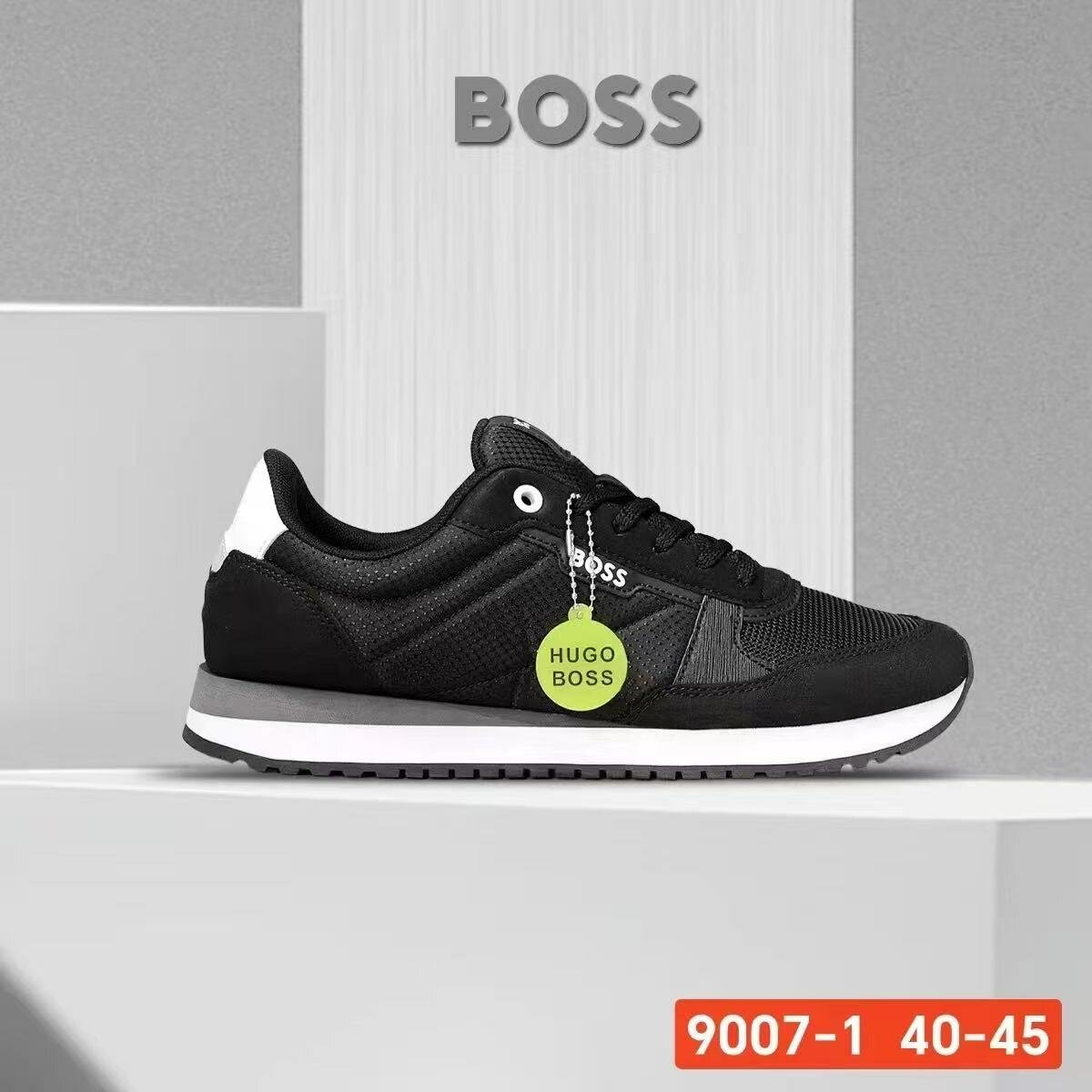 Baskets Noir Hugo Boss