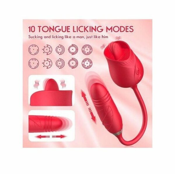 Stimulateur rose vibrant 10 modes