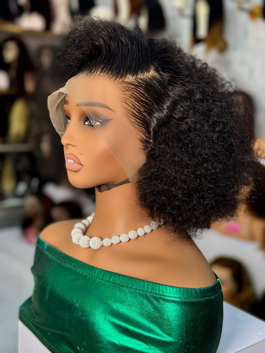 Perruque bouclée Lace Front