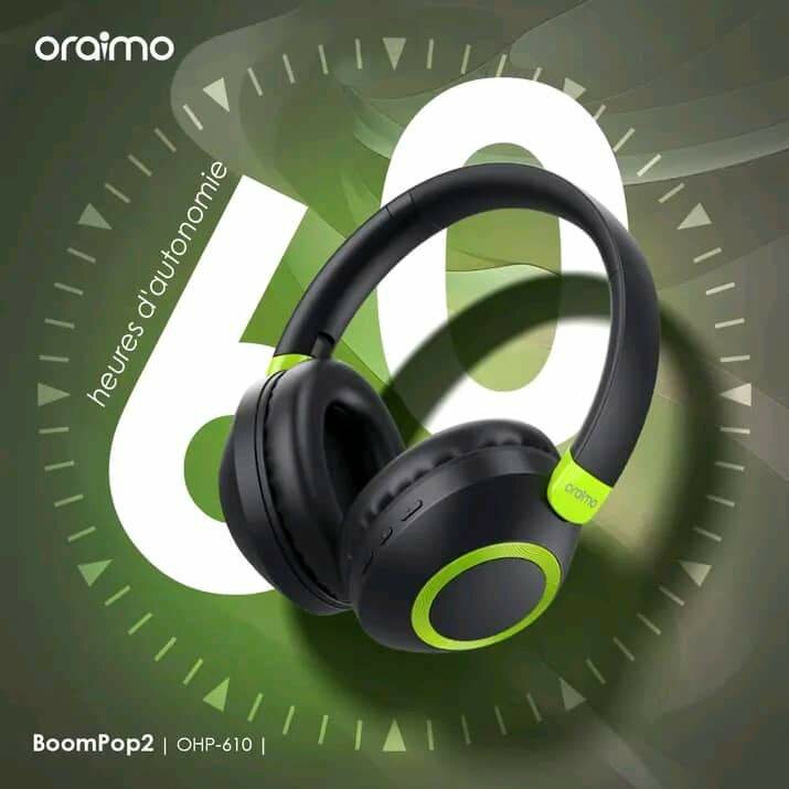 oraimo BoomPop2S Casque Bluetooth