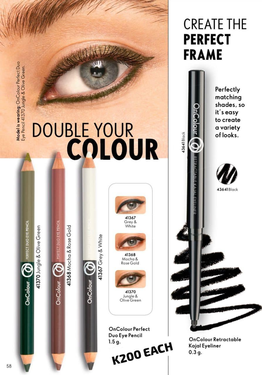 OnColour Perfect Duo Eye Pencil
