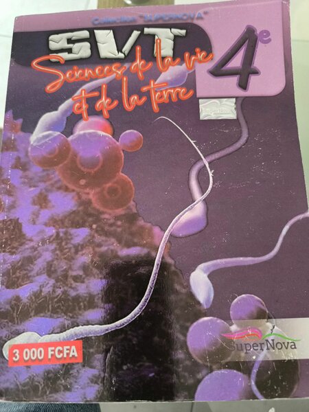 Livre SVT 4e SuperNova