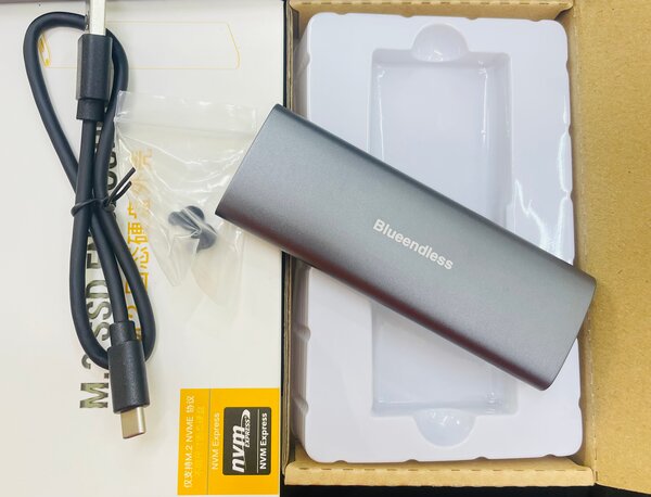 Boîtier SSD M.2 Blubendless
