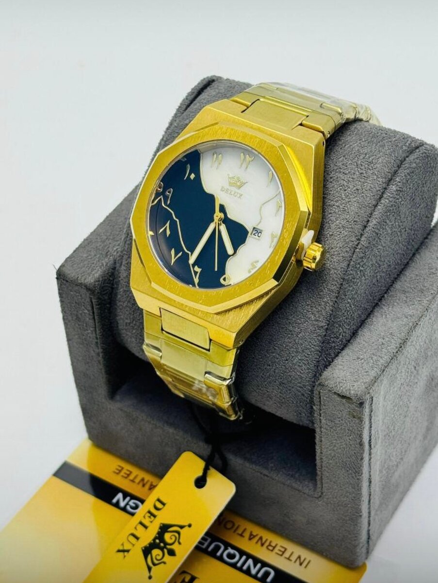 Montre de Luxe Dorée Homme