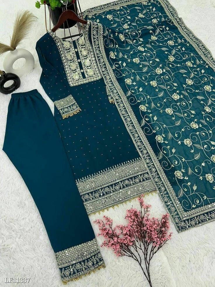 Organza 3 Peace Suit