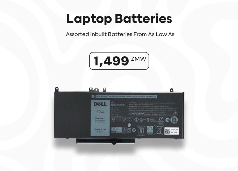 Laptops batteries available and power packs