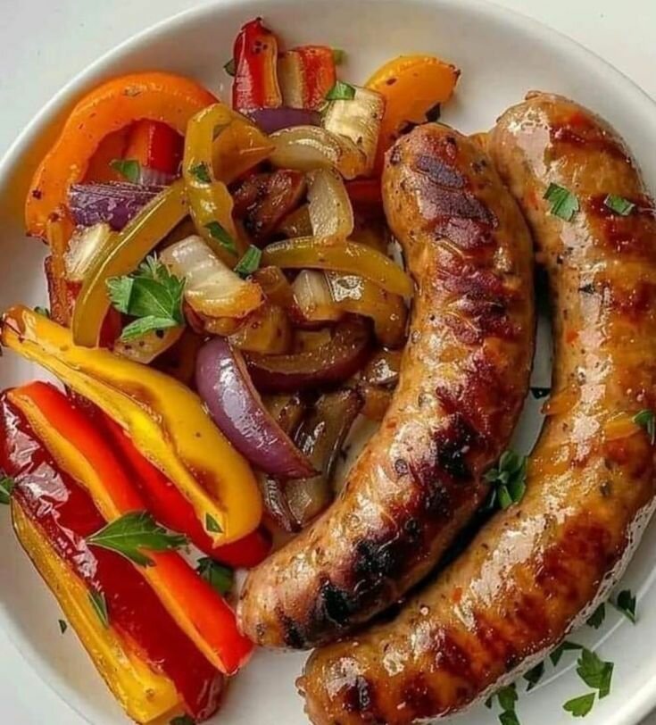 Saucisses Sautées Aux Légumes