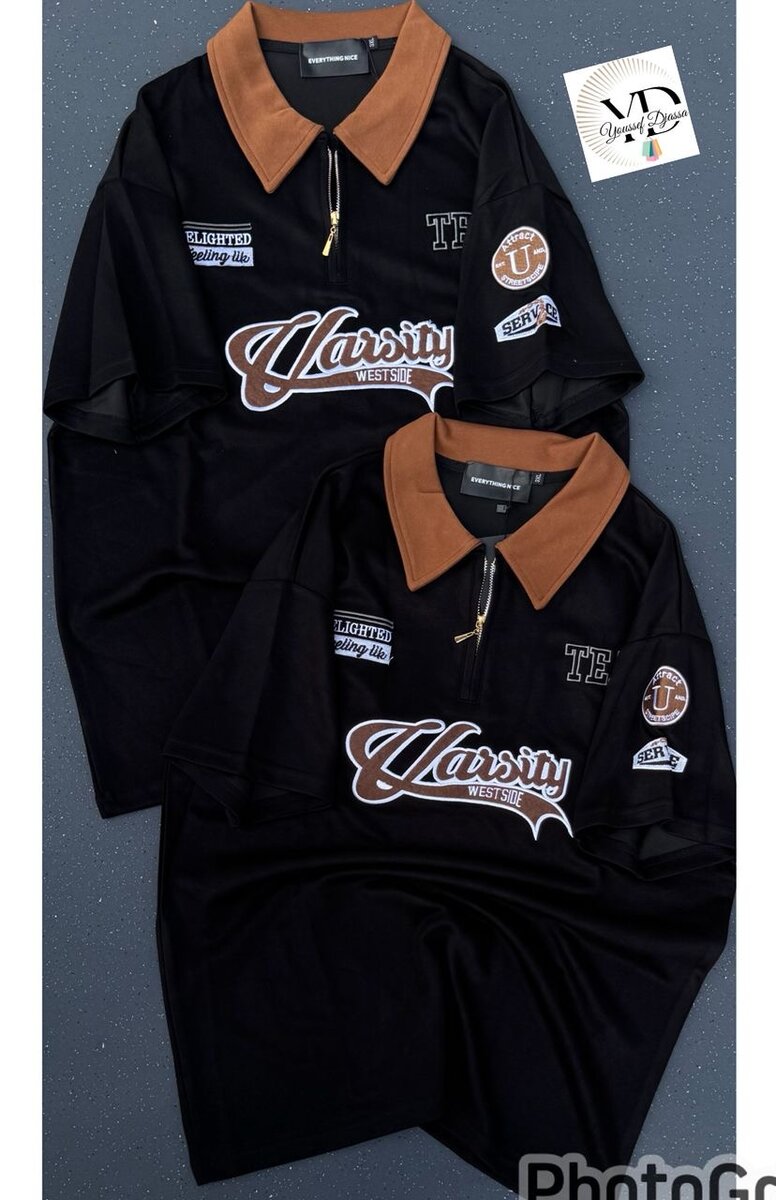 Polo à Manches Longues Vintage