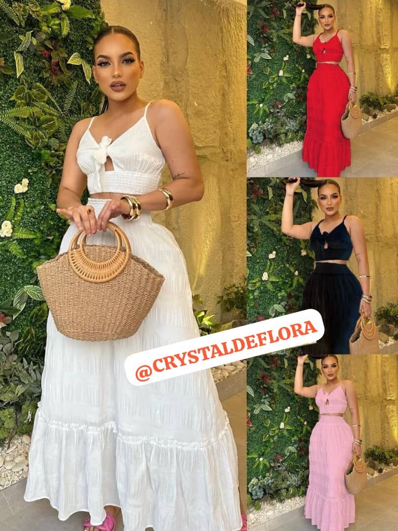 Ensemble chic tie-dye