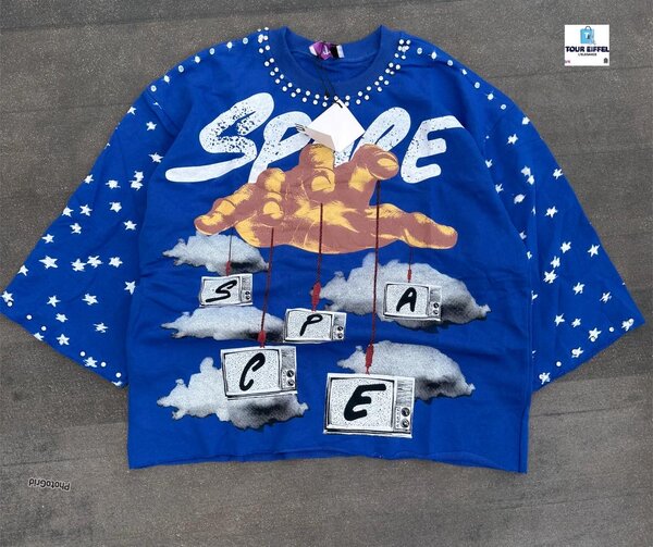 T-shirt oversize graphique