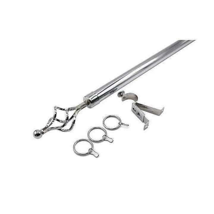 Tringle à rideaux extensible