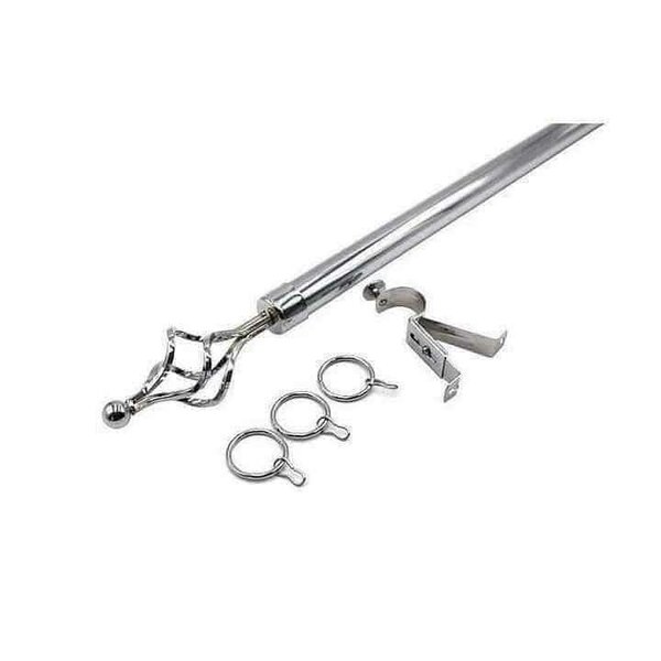 Tringle à rideaux extensible