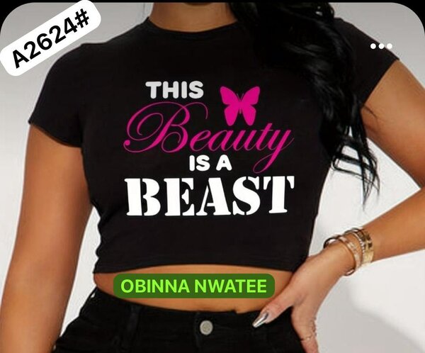 T-Shirt Femme Motif Slogan