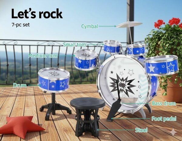 Batterie enfant 7 pièces