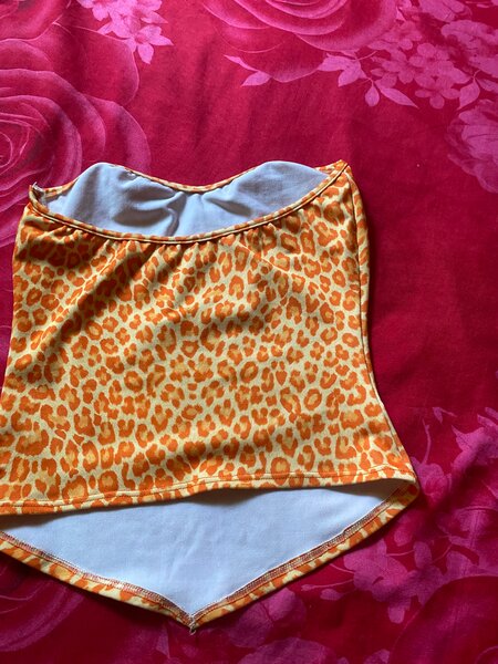 Top bandeau tendance femme