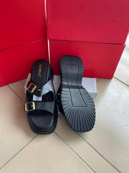 Sandales élégantes en cuir