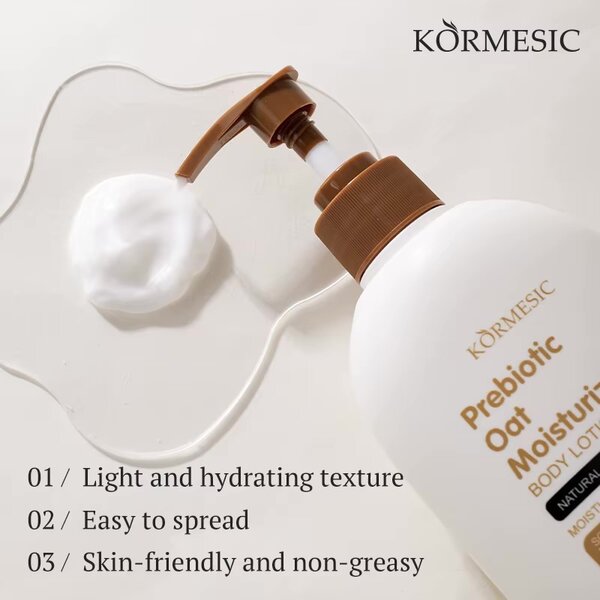 Lotion hydratante aux prébiotiques