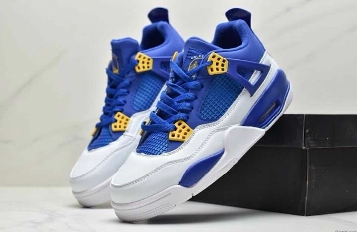 Sneakers Sport Bleus et Jaunes