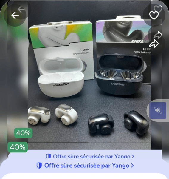 Écouteurs sans fil Bose