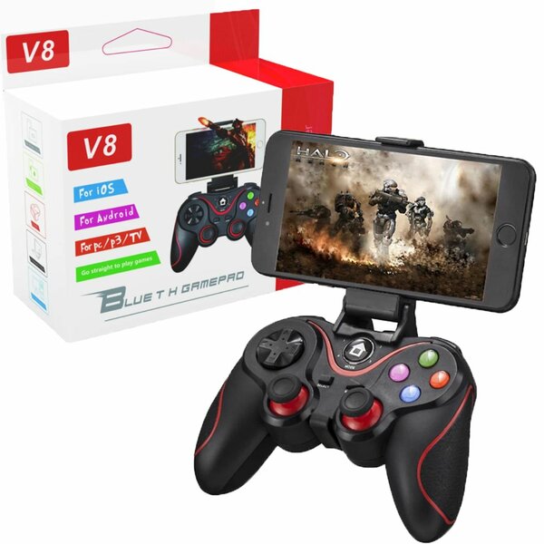 Wireless phone game pad