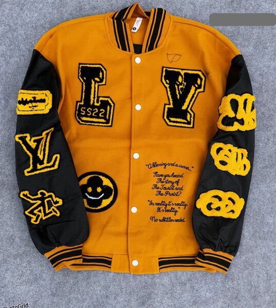 Blouson universitaire homme