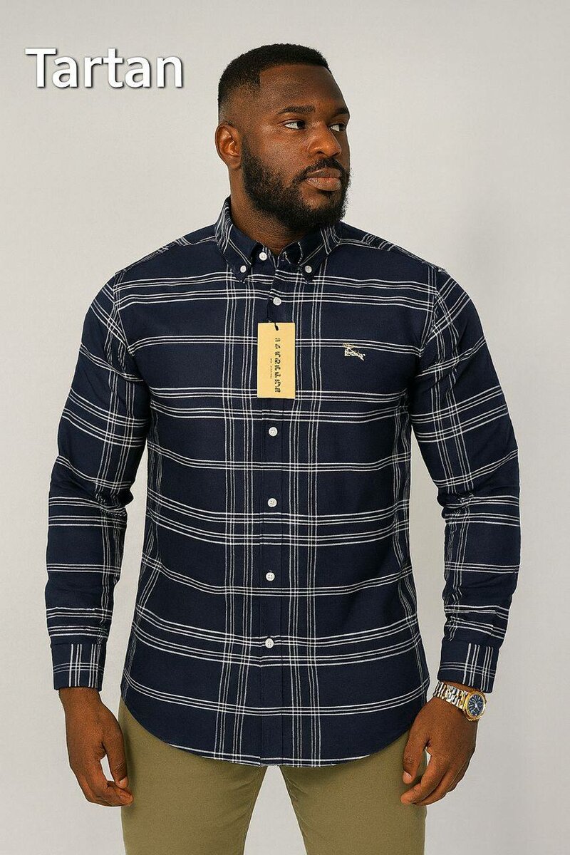 Chemise Homme Élégante en Coton