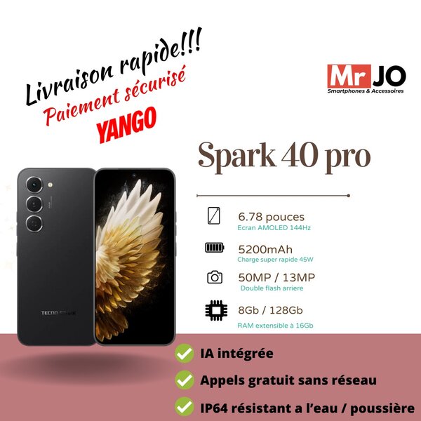 TECNO Spark 40 Pro