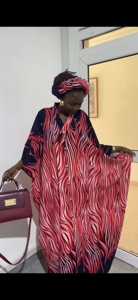 boubou et coiffe élégant