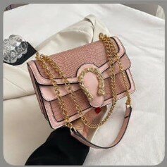 Fashionable women's bag pink