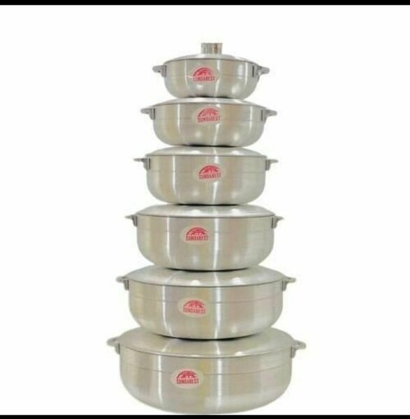 Set de Marmites en Acier Inoxydable