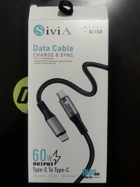 Sivia C toC cable(60W)