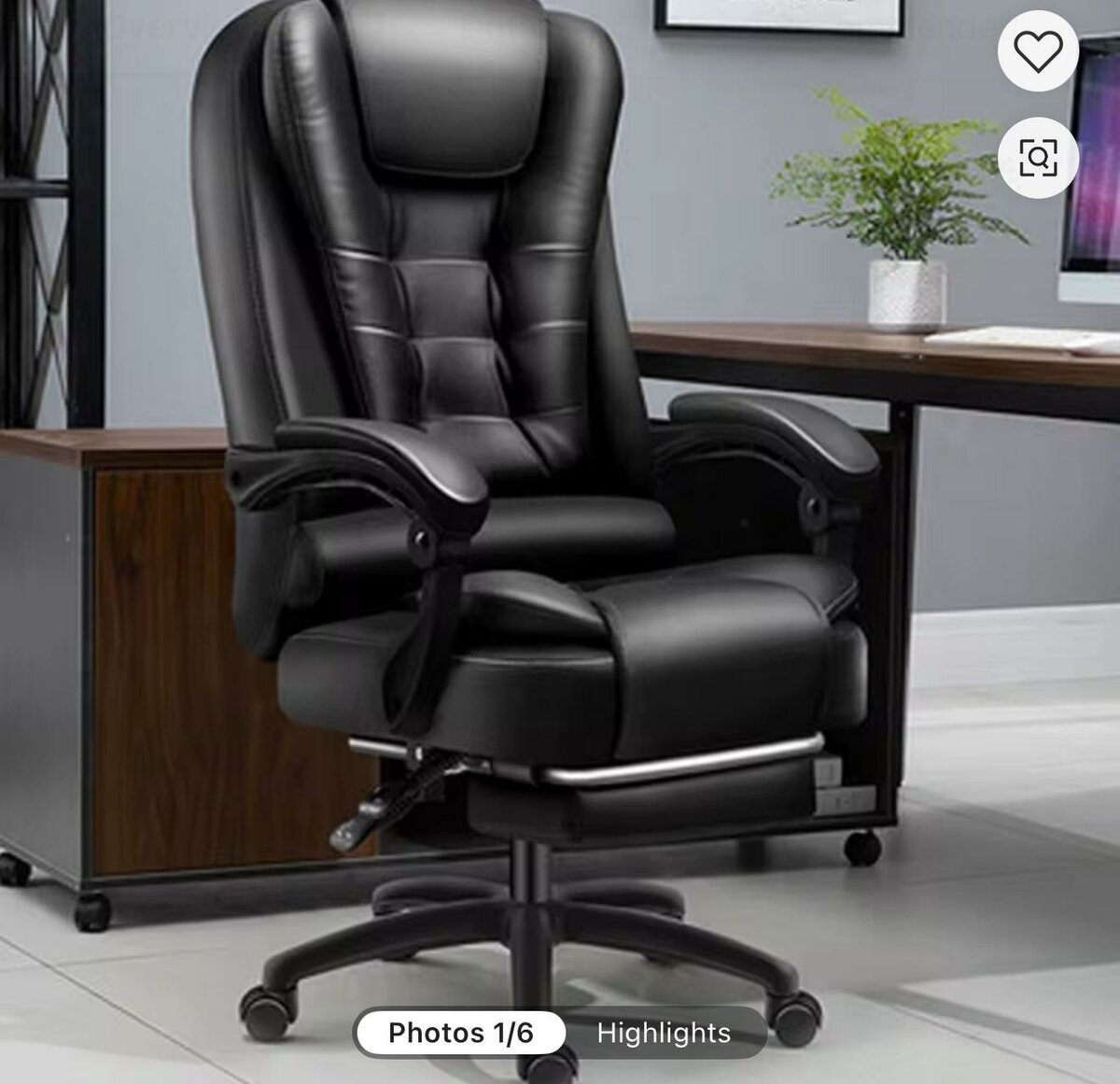 Chaise de bureau ergonomique