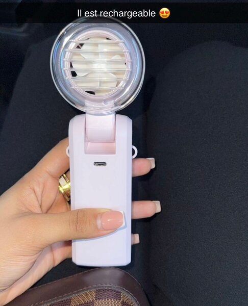 Mini ventilateur rechargeable