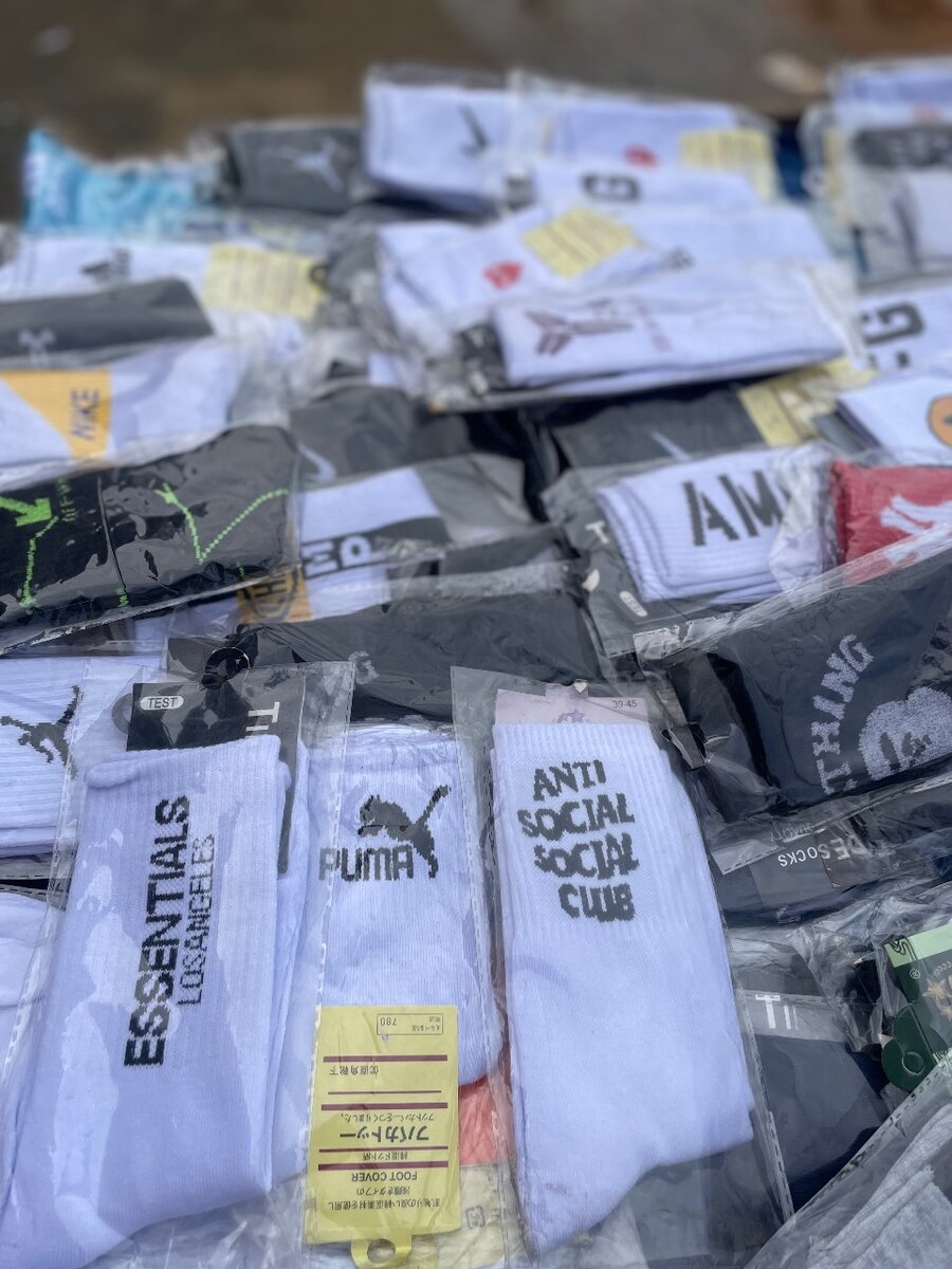 Chaussettes 100% coton