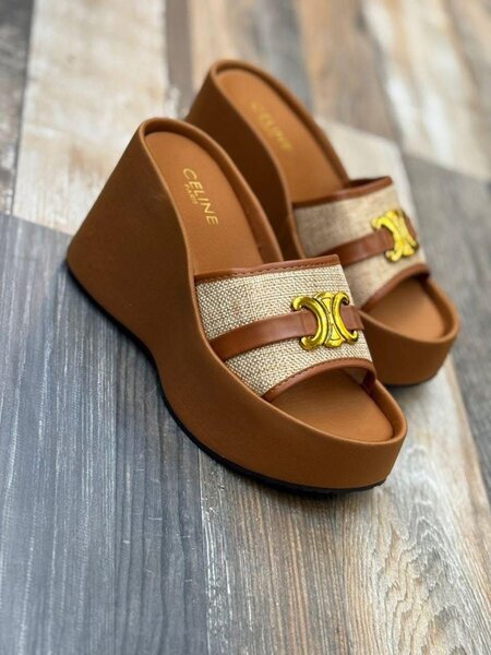 Sandales compensées élégantes pour femmes