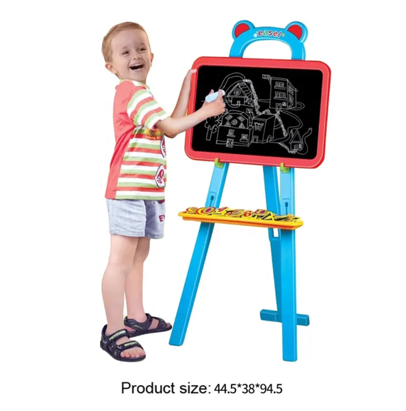 Kids Magnetic Chalkboard Easel
