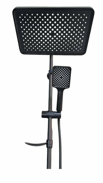 Colonne de douche moderne noire