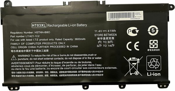 HT03XL Batterie HP Pavilion 14-CD 14-CE 15-CS 15-DA 15-DB