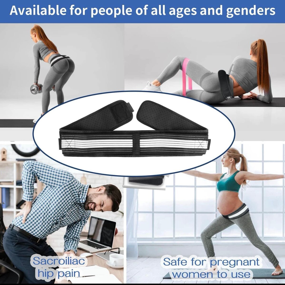 Ceinture pour Soulager les douleurs dorsales et sciatiques p