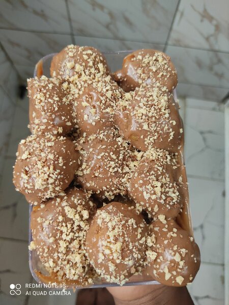 Délicieuse collation au chocolat