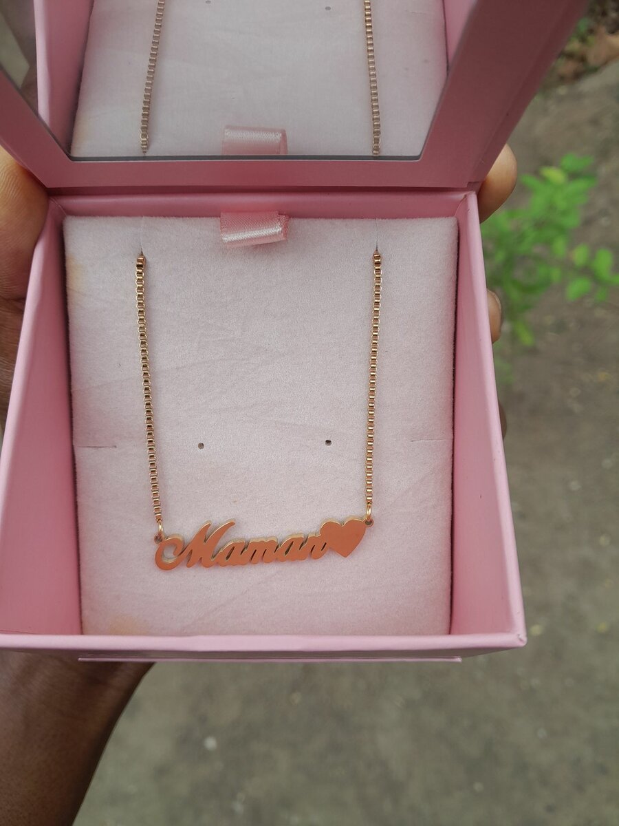 Bijoux en Inox durable et personnalisée